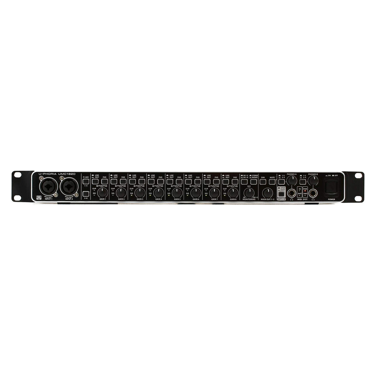 Behringer U-PHORIA UMC1820 Interfaz de audio 18x20