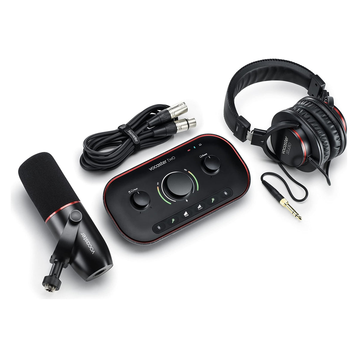 Focusrite Vocaster Two Studio Kit de podcast