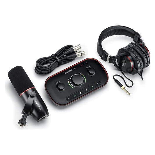 Focusrite Vocaster Two Studio Kit de podcast