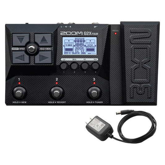 Zoom G2X FOUR Pedalera multiefectos con pedal de expresión