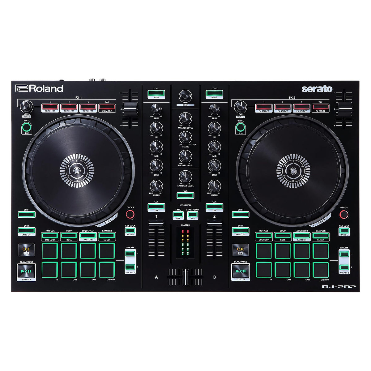 Roland DJ-202 Controlador DJ para Serato con sonidos TR